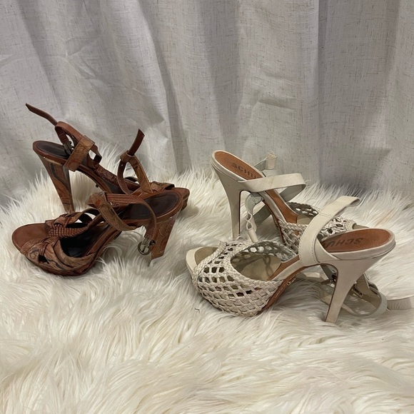 2 Bundle SCHUTZ Heels Size 6B - Picture 6 of 9